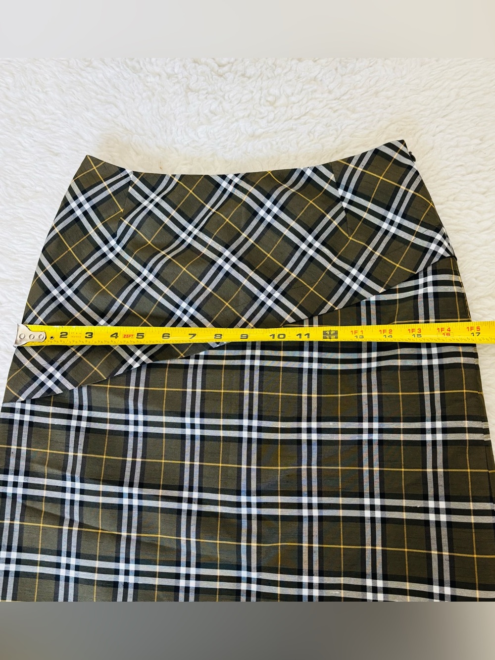 Burberrys Blue Label Multicolor Straight cut Skirt size EU 38 - Picture 12 of 13